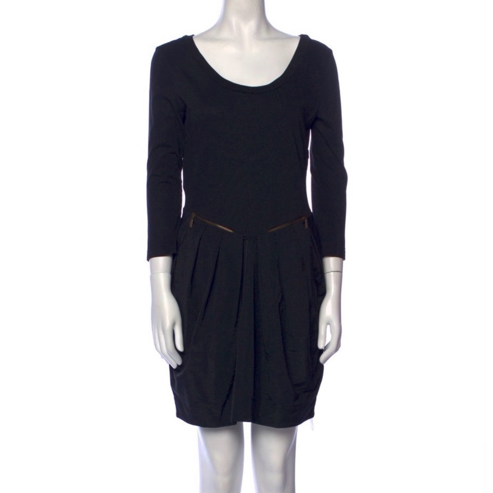See By Chloe Black Long Sleeve Dress